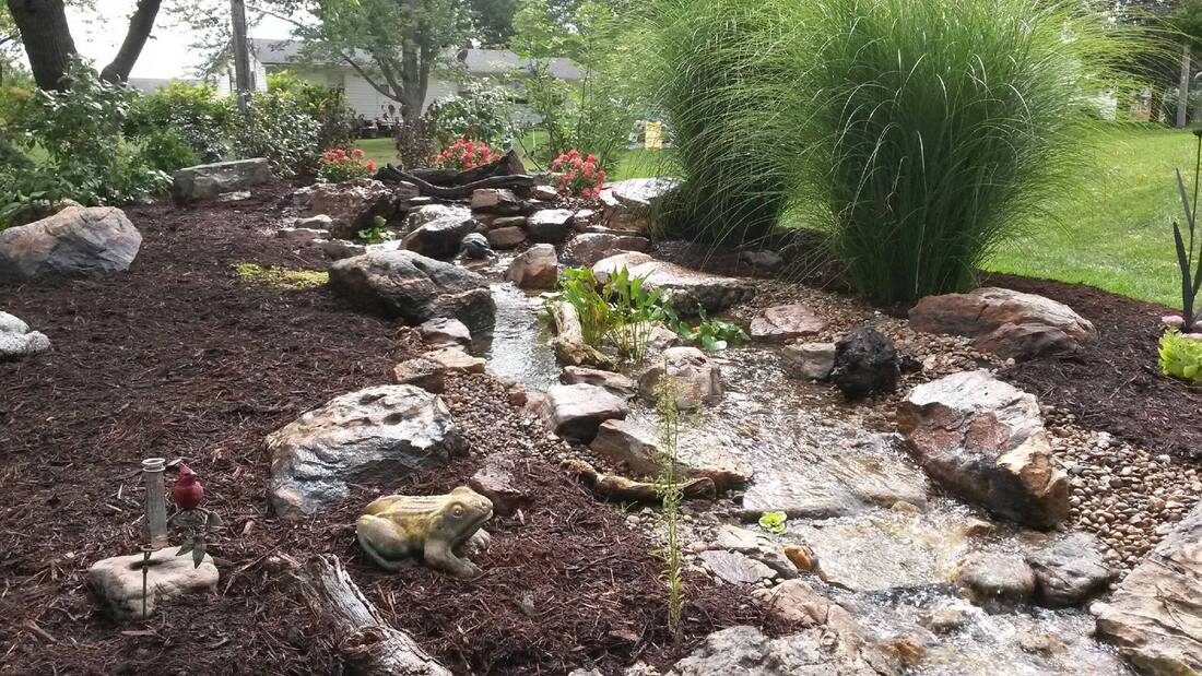 Pond Water Feature Installation Maintenance Columbia Mo